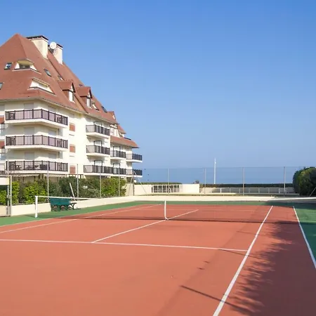 Studio moderne accès plage, piscine et tennis Cabourg Extérieur photo